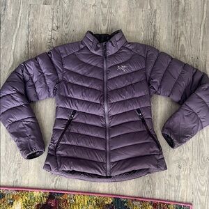 Arc'teryx Women's Deep Purple Puffer Coat